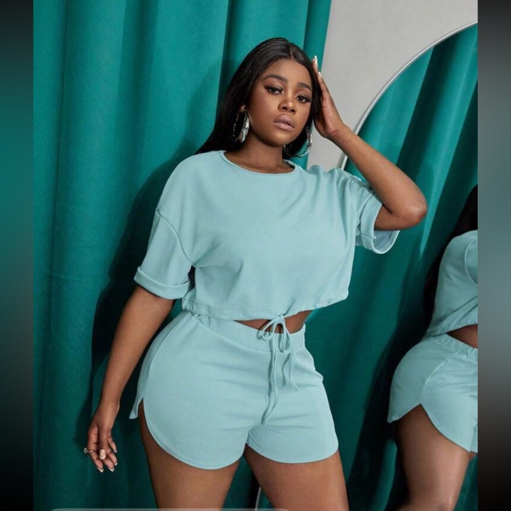 2 piece short set